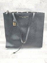 ◇ ◎ MARC JACOBS マークジェイコブス THE GRIND TOTE BAG トートバッグ ブラック レディース P_画像2