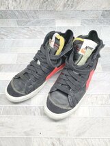 ◇ NIKE ナイキ ブレーザー ミッド '77 DD3111-001 スニーカー シューズ サイズ28.0cm ブラック レッド メンズ P_画像1