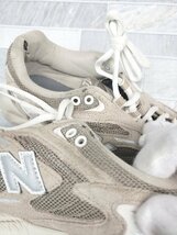 ◇ New Balance ニューバランス e ML725AB スニーカー シューズ サイズ24.5cm ベージュ系 レディース P_画像8