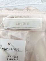 ◇ ◎ ●未使用● any SiS エニィスィス タグ付 定価1.9万円 半袖 ミニ ワンピース サイズ3 ベージュ レディース P_画像3