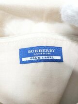 ◇ Burberrys BLUE LABEL バーバリー ブルーレーベル ロゴ刺繍 ショルダーバッグ ベージュ ブラウン レディース メンズ P_画像5