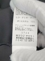 ◇ LIMI feu リミフゥ LD-P18-910 無地 ロング フレア サルエルパンツ サイズ2 ブラック レディース P_画像4