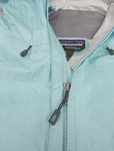 ◇ patagonia パタゴニア トレントシェル ジップアップ フーディ 長袖 ジャケット サイズS ライトブルー系 メンズ P_画像6