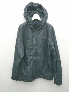 ◇ Columbia コロンビア 1558042 インターチェンジ ジップアップ ロゴ刺繍 長袖 ジャケット サイズM ブラック メンズ P