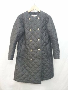 * Traditional Weatherwear традиционный weather одежда стеганое полотно длинный рукав пальто размер 34 черный женский P