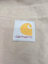 ◇ CARHARTT カーハート 前ポケット コットン100％ 半袖 Tシャツ サイズL ブラウン系 メンズ E_画像6