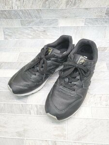 ◇ New Balance ニューバランス cm996ltb ローカット スニーカー シューズ サイズ25.0cm ブラック レディース メンズ P