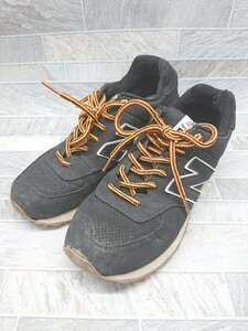 ◇ NEW BALANCE ニューバランス ML574HRD スニーカー シューズ サイズ26.5cm ブラック メンズ P