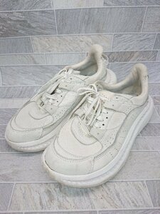 ◇ UGG アグ CA805 V2 NUBUCK ヌバック 厚底 スニーカー シューズ サイズ24.5cm ホワイト レディース P