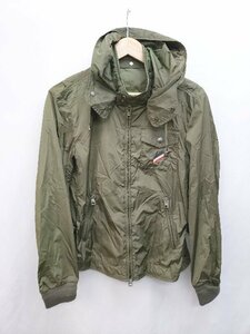 ◇ MONCLER モンクレール 2WAY ナイロン 長袖 ジップアップ ジャケット サイズ1 カーキ メンズ P