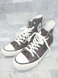* converse ALL STAR US COLORS HI1SC327 sneakers shoes size 25.0 charcoal gray series lady's men's P