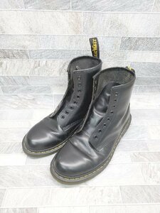 ■ Dr.Martens ドクターマーチン 8ホール ブーツ ショート ブーツ サイズUK 8 EU 42 US M 9 ブラック メンズ P