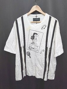 ◇ MILKBOY ミルクボーイ プリント 半袖 デザイン Tシャツ ホワイト メンズ P