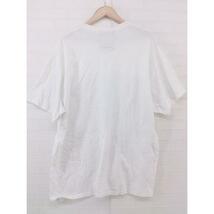 ◇ unrelaxing パッチワーク ペイズリー柄 半袖 Tシャツ カットソー ホワイト ブラック系 メンズ P_画像3