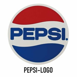 PEPSI （ロゴマーク　丸）ラバーコースター アメ雑 アメリカン雑貨 アメリカ雑貨