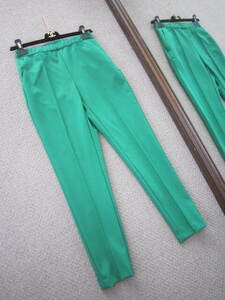  closet adjustment!BEATRICE 87%nylon*13%polyurethane tapered Sabrina pants 36(40 thin ) trying on only unused 