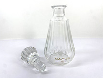 1円★CAMUS カミュ コニャック Baccarat バカラ ボトル 空瓶 空ボトル デキャンタ クリスタルガラス　同梱不可_画像5