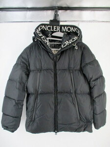 ★ 良品 MONCLER モンクレール MONTCLA GIUBBOTTO G20911A00144 C0300 サイズ1 ダウン ジャケット ブラック 黒 アウター 上着 中古