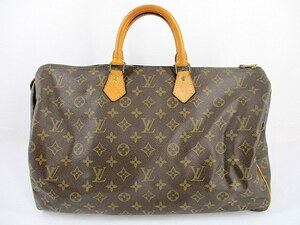 1円★ LOUIS VUITTON ルイ ヴィトン スピーディ 40 モノグラム ハンドバッグ ボストンバッグ トラベルバッグ 旅行カバン M41522 中古