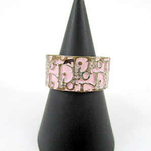 1円★ Christian Dior ディオール 指輪 リング トロッター ヴィンテージ 約14-14.5号 レディース 中古の画像2