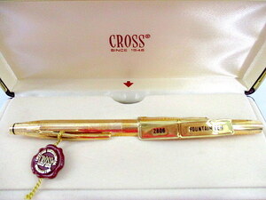 1円★ 未使用保管品 CROSS クロス 万年筆 ペン先 14k M刻印 中古