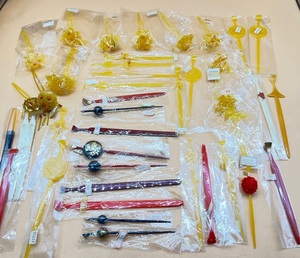 E267( unused storage goods ) kimono small articles together ornamental hairpin . kimono hair ornament various 