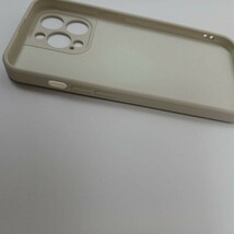 HEEPDY iPhone 13 Pro ホワイト ケース カバー レンズ保護 裏地付き ソフト_画像3