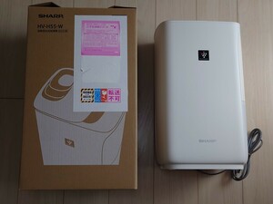 SHARP プラズマクラスター ハイブリッド式、加熱気化式加湿機 HV-H55-W