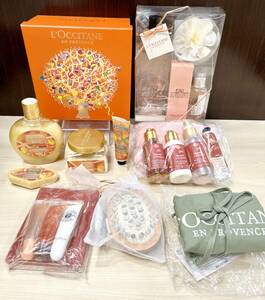 蘇さ(HaY221)　ロクシタン　L'OCCITANE　フルーツデリス/Rose/スポンテナス　セット　未使用あり　中古品　80サイズ　