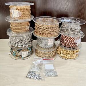 ..(BBY1002) accessory chain . summarize sewing beads roll secondhand goods 100 size 