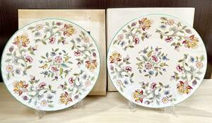 蘇さ(PEY168)　洋食器　MINTON　ミントン　ハドンホール　プレート　2個セット　中古品　100サイズ