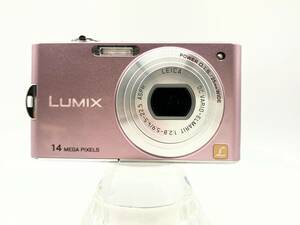 ミや［HY626］デジカメ　 パナソニック LUMIX Panasonic 　ピンク　 DMC-FX66 　動作確認済　中古品　コンパクトサイズ