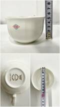 蘇さ(HY169)　洋食器　NARUMI　ナルミ　花柄　カップ＆ソーサー　白　おまとめ　中古品　60サイズ_画像8