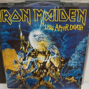 IRON MAIDEN「LIVE AFTER DEATH」2CD CASTLE 107-2 貴重盤