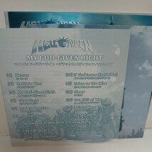 HELLOWEEN「MY GOD GIVEN RIGHT」国内盤　3Dジャケット_画像3