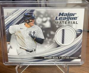 Anthony Rizzo New York Yankees 2023 Topps Update Relic Card アンソニー・リゾ ニューヨーク・ヤンキース 