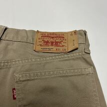 Levi’s リーバイス 517-36 ブーツカットパンツ ベージュ W31 L33_画像7