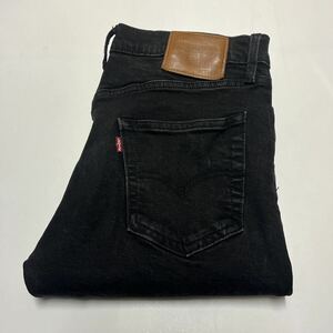 Levi*s Levi's 502 постоянный конический стрейч джинсы Denim брюки черный 29507-0990 W33 L32