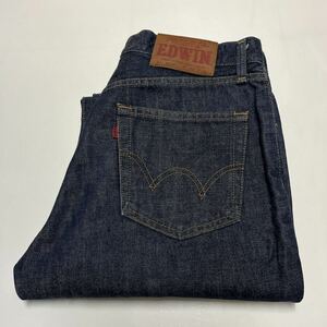 EDWIN Edwin 503Z 50304 постоянный распорка джинсы Denim брюки W32 L33 сделано в Японии 