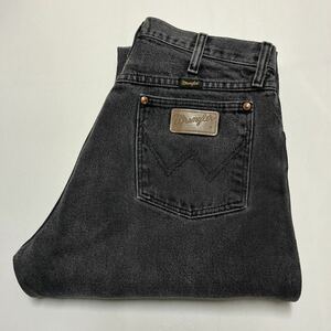 メキシコ製 Wrangler ラングラー 13MWZWK カウボーイカットジーンズ デニムパンツ ブラック W31 L32