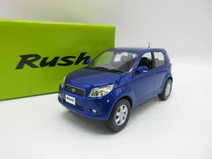 1/30 トヨタ ラッシュ Rush 前期 非売品 カラーサンプル ミニカー　ブルーマイカメタリック