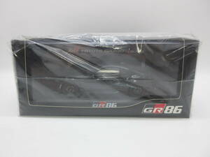 1/30 トヨタ 新型GR86 カラーサンプル 非売品 ミニカー　クリスタルブラックシリカ