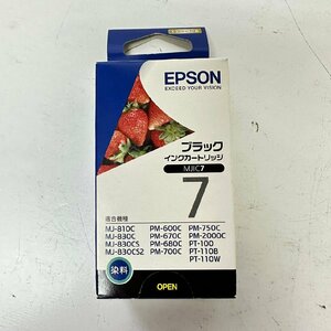 エプソン　インクカートリッジ　ブラック　EPSON MJIC7　3681
