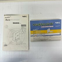 NEC ワイヤレスブロードバンドルータPA-WR4100N 5432_画像9