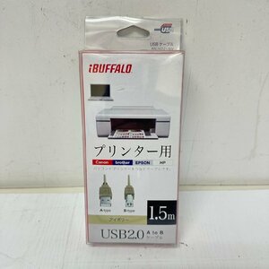 【新品】BUFFALO USB2.0ケーブル1.5m BSUAB215IV 5423