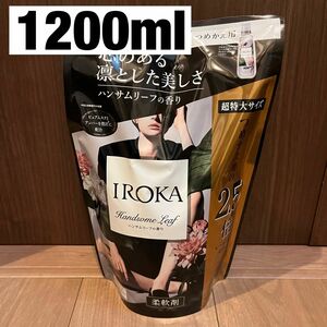 フレアフレグランス　イロカ　IROKA 柔軟剤　ハンサムリーフ　1200ml