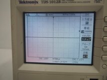 ☆【1K0426-47】 Tektronix テクトロニクス デジタルオシロスコープ TDS 1012B 100V 100MHz 1 GS/s 現状品_画像3