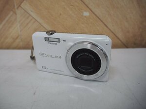 ☆【2R0506-12】 CASIO カシオ コンパクトデジタルカメラ EX-ZS26 リチウムイオンバッテリー付 EXILM 6x 16.1 MEGA PIXELS ジャンク