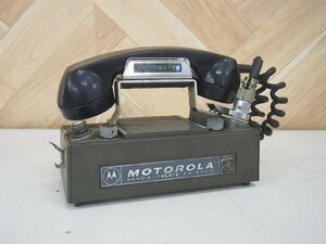 ☆【1R0520-12】 MOTOROLA モトローラ HANDIE-TALKIE FM RADIO PT200 P23DEN-1100AR ジャンク