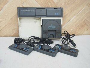 ☆【1K0120-18】 NEC インターフェイスユニット INTER FACE UNIT IFU-30A Pl-PD6×3点付属 PC Engine ジャンク